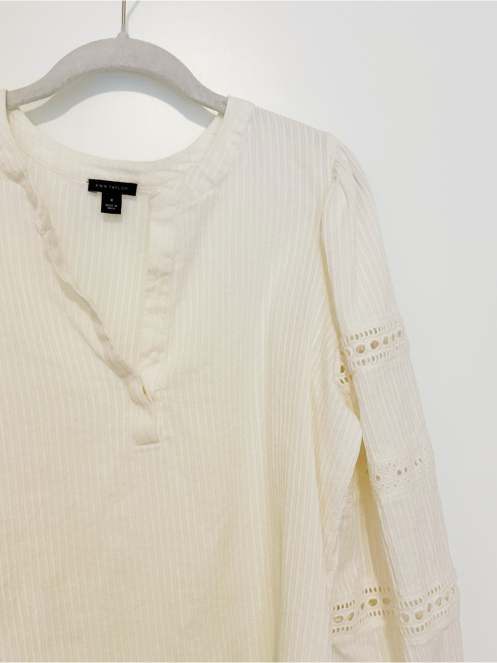 Ann Taylor Peasant Blouse - Picture 4 of 6